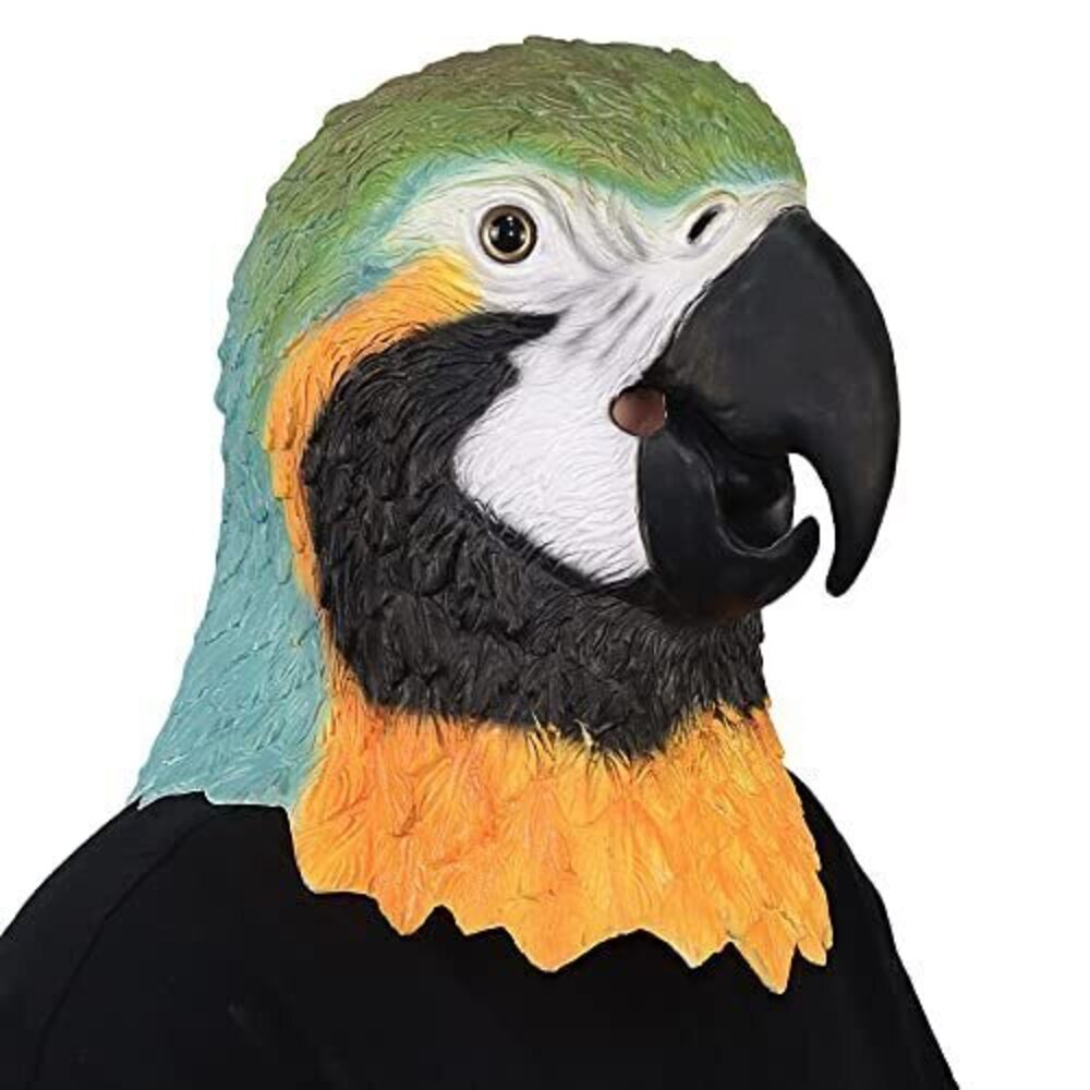 4807 Parrot Bird Head Mask Long Style Head Mask Halloween Cosplay Costume